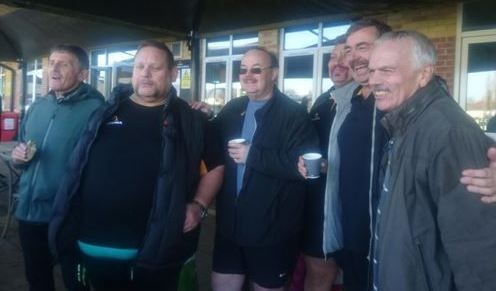 Esher Walking Rugby Group raise money for the Movember charity