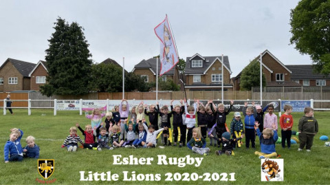 Little Lions mark the end of the 2020-2021 season with a team photo